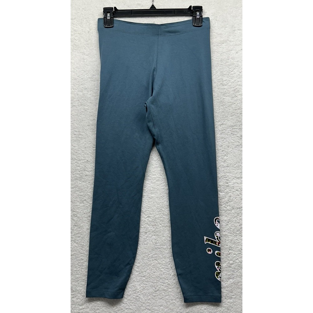 Nike Womens Size M Teal Green 7/8 Elastic Leggings Pants (U5)